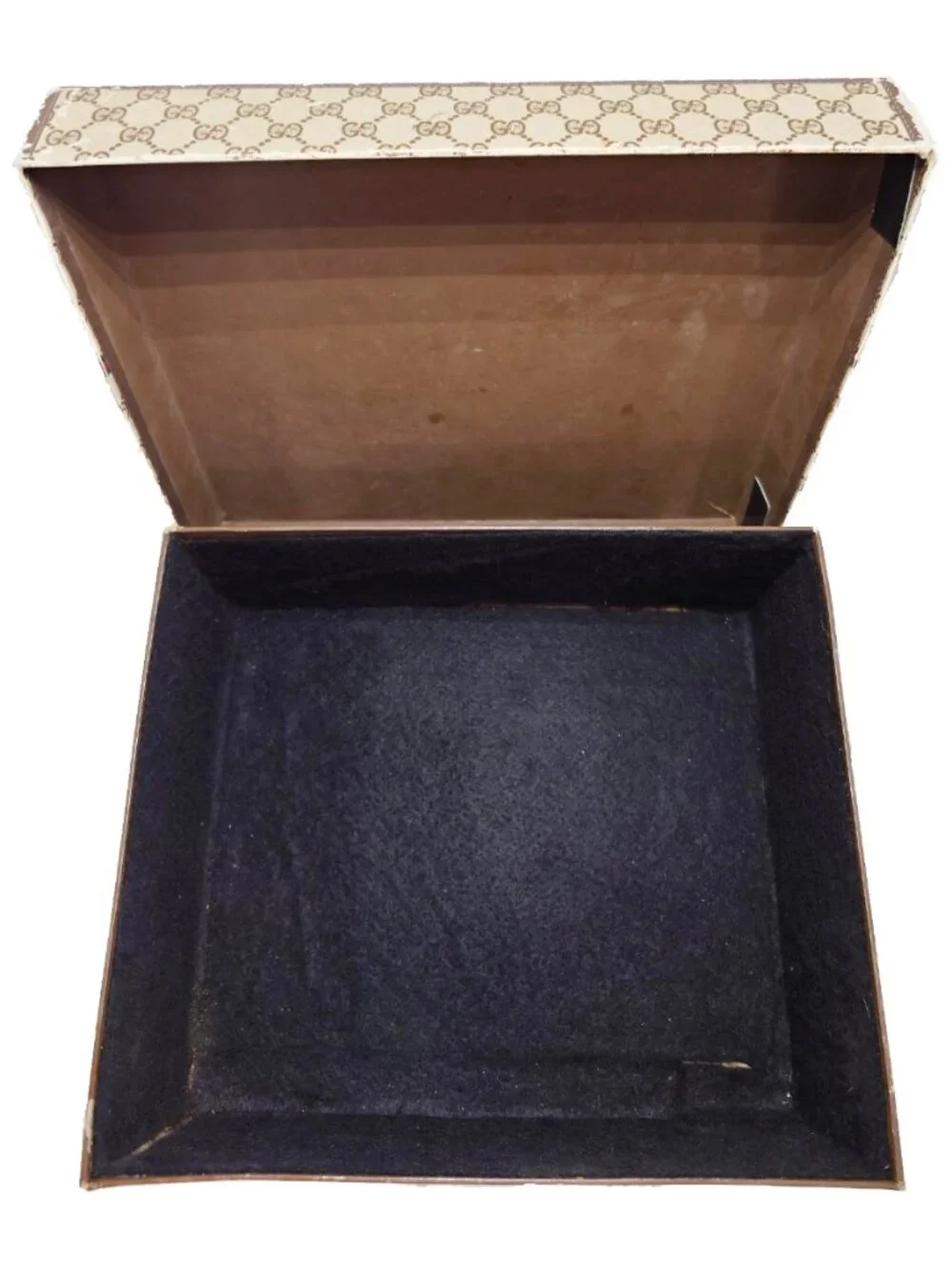 Vintage 1980s Gucci Box with Felt Lining